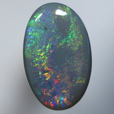 SOLID SEMI BLACK OPAL Always showing colour, red, orange, green